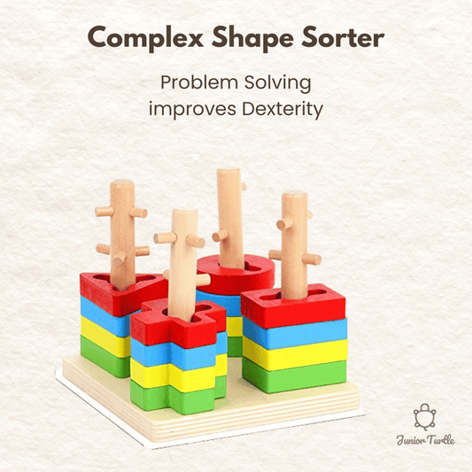 Complex 4 Column Multi-Shape Stacking Tower