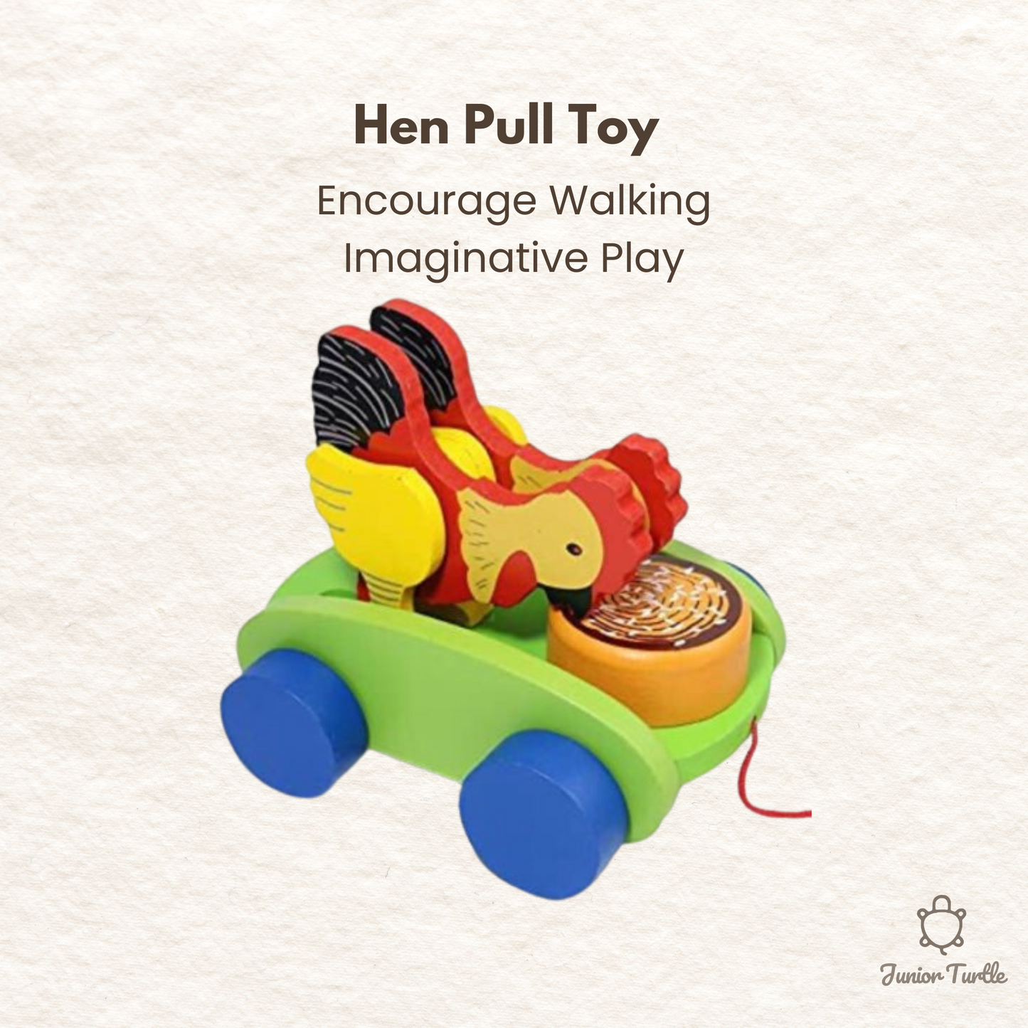 Hen Pull Toy